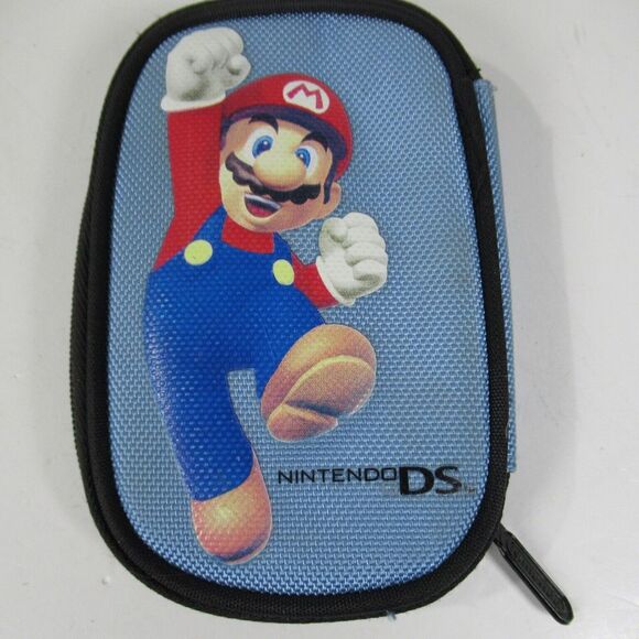 Nintendo‎ DS Super Mario Case Blue - Picture 1 of 5